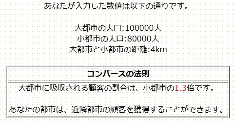 コンバース結果